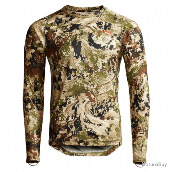 Tee shirt de chasse Core Merino 120 LS Optifade Subalpine SITKA