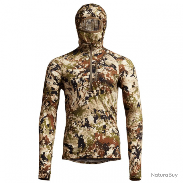 Sweat de chasse  capuche Core Merino 120 optifade subalpine SITKA