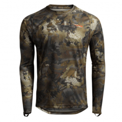 Tee shirt de chasse Core Merino 120 LS Crew Optifade Timber SITKA