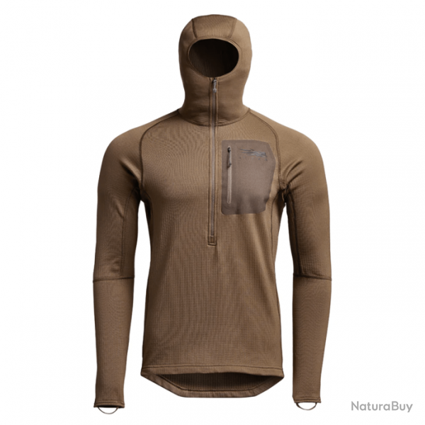 Sweat de chasse  capuche heavyweight Coyote SITKA