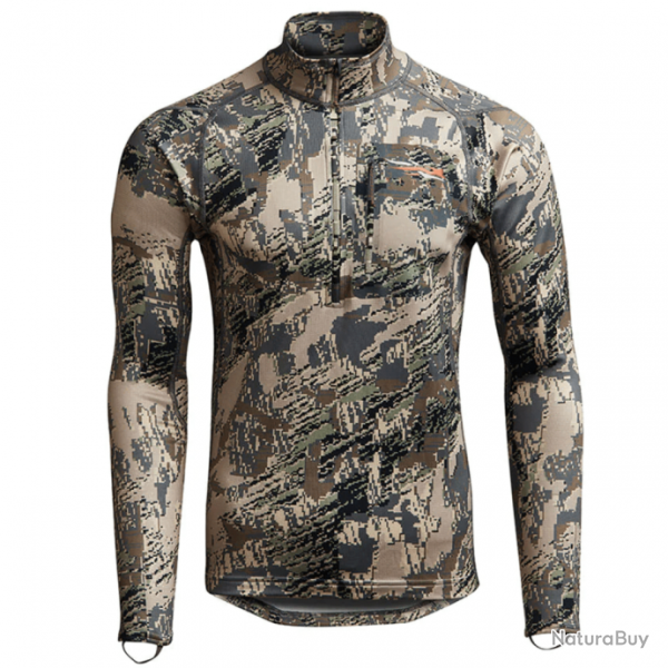 Tee shirt de chasse Technique Core midweight Zip T Optifade Open Country SITKA