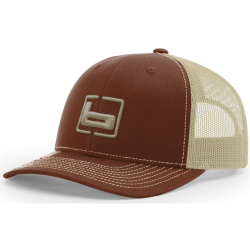 Casquette de chasse Trucker R112 Marron / Beige - Banded