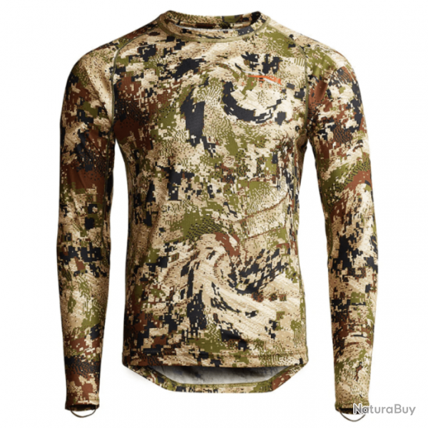 Tee shirt de chasse Core Lightweight Crew LS Optifade Subalpine SITKA