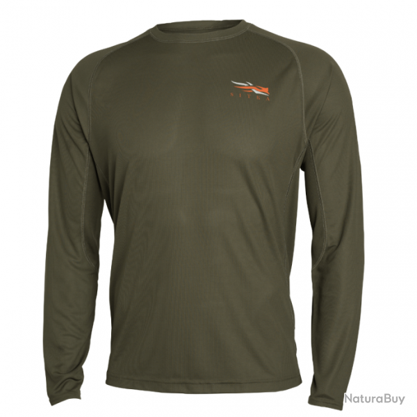 Tee shirt de chasse Core Lightweight Crew LS Pyrite SITKA