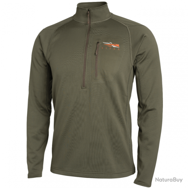 Tee shirt de chasse Technique Core midweight Zip T Pyrite SITKA