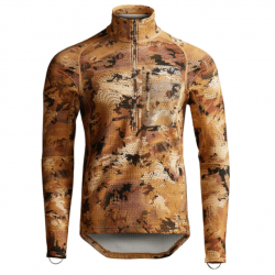 Tee shirt de chasse technique Grinder Zip T Optifade Marsh SITKA