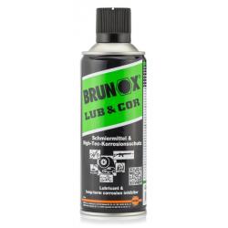 Lubrifiant Brunox Lub & Cor en aérosol 400ml