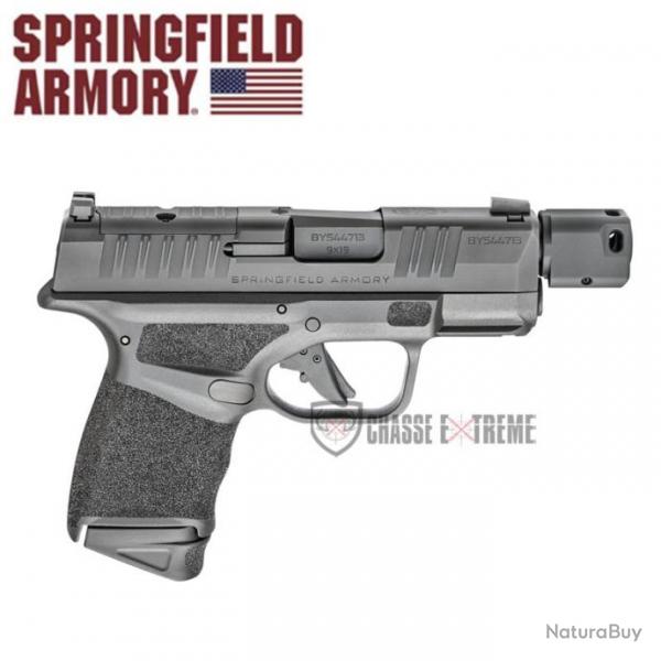 Pistolet SPRINGFIELD ARMORY Hellcat Osp TB CC 3.8'' Cal 9X19mm Noir