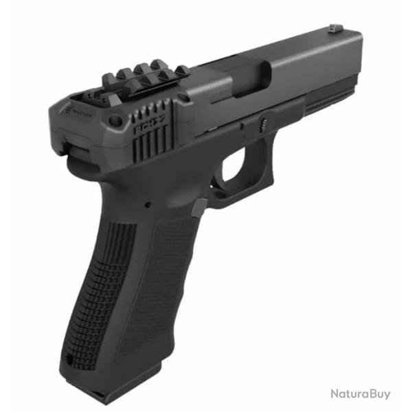 RECOVER TACTICAL PCH17 Slide Picatinny Rail avec poigne de charge pour tous les Glock Double Stack 