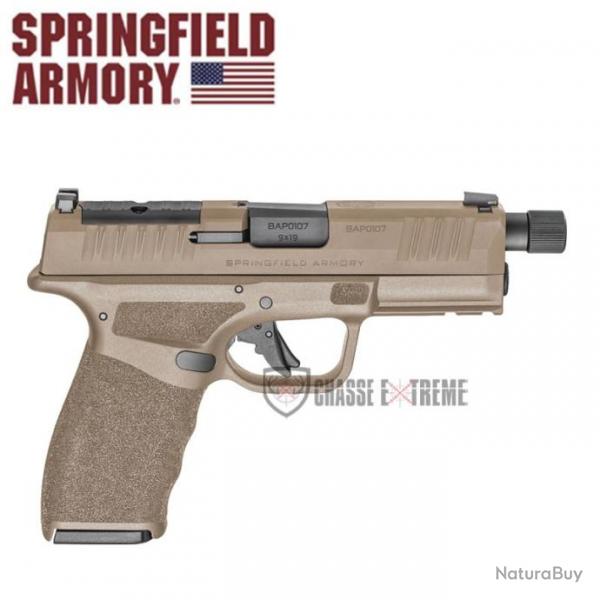 Pistolet SPRINGFIELD ARMORY Hellcat Pro Osp Tb 3.7'' Cal 9X19mm Fde