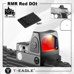 T-Eagle Viseur Point Rouge RMR Noir Rail 20MM Paiement en 3 ou 4 fois -