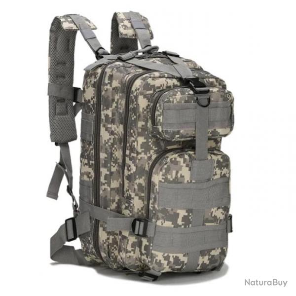 Sac  Dos Tactique de Voyage 30L - Randonne Survie Activits Plein Air ACU