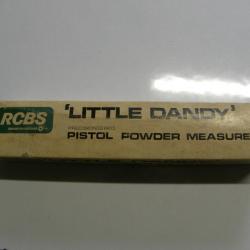 DOSEUSE A POUDRE RCBS LITTLE DANDY + ROTORS