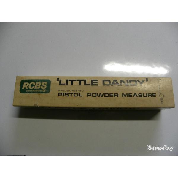 DOSEUSE A POUDRE RCBS LITTLE DANDY + ROTORS