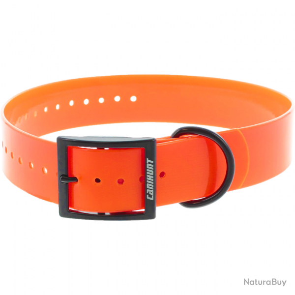 Collier CaniHunt X-TREME - Boucle double - Orange / 38 mm