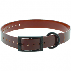 Collier CaniHunt X-TREME - Boucle double - Marron / 25 mm