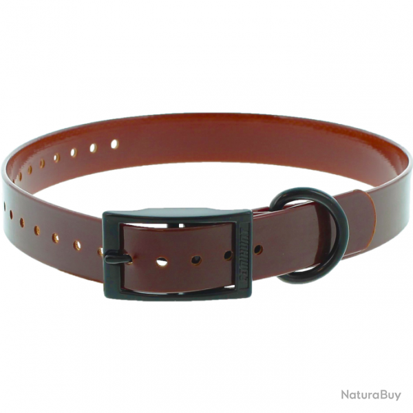 Collier CaniHunt X-TREME - Boucle double - Marron / 25 mm