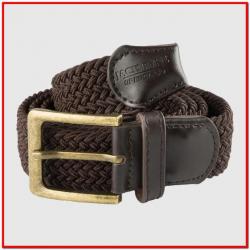 Ceinture élastiquée tressée Jack Pyke Marron