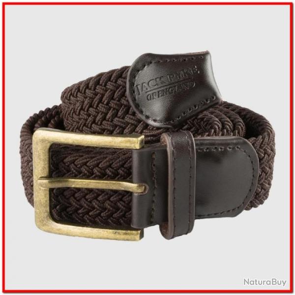 Ceinture lastique tresse Jack Pyke Marron