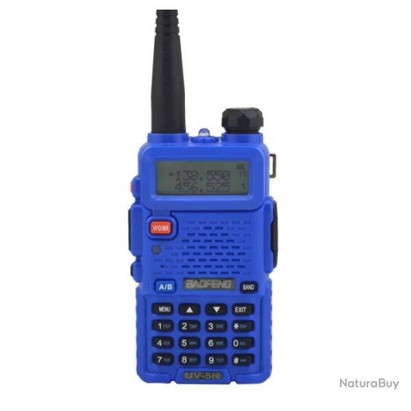 Talkie walkie baofeng bleu  ref:4998