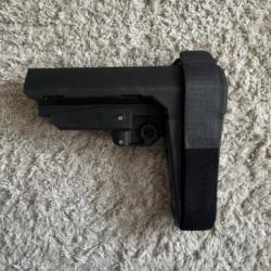 Crosse « pistol brace » sb tactical sba3 sba 3