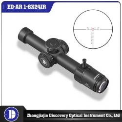 Lunette de visée Discoveryopt ED 1-6 Premier plan focal AK 47 AR 15