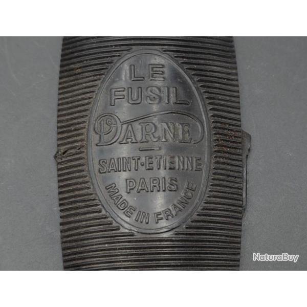 PLAQUE DE COUCHE TALON FUSIL CHASSE DARNE SAINT ETIENNE 133/43mm Neuf  Categorie D