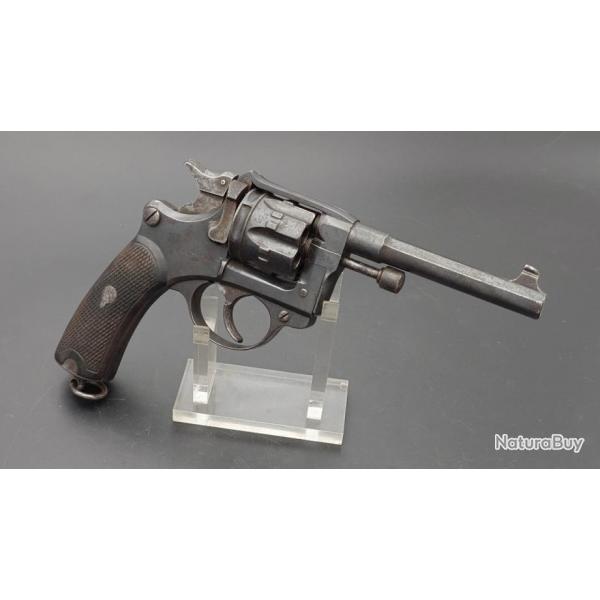 REVOLVER MODELE MAS 1892 CIVIL LAMURRE ET GIDROLE SAINT ETIENNE CALIBRE 8MM LEBEL - FRANCE XIX Bon 