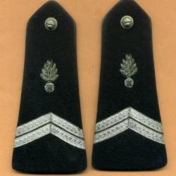 Epaulettes Gendarmerie  - anciennes épaulettes de gendarme départemental