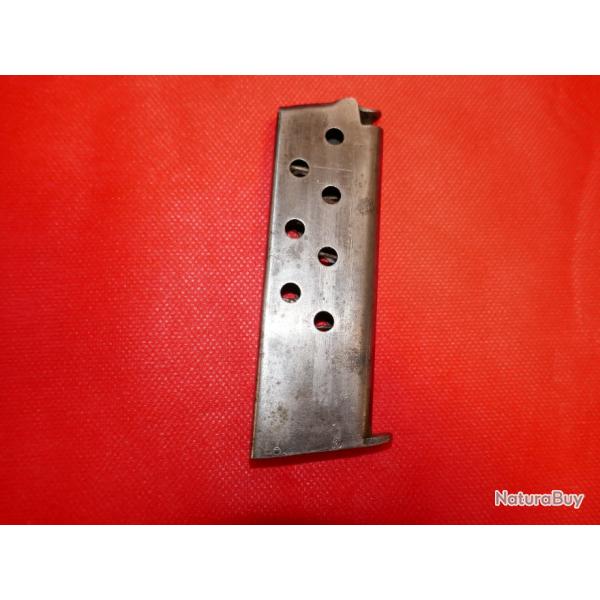 Rare chargeur de pistolet Type ASTRA 400 ASCASO TARRASA en 9mm LARGO