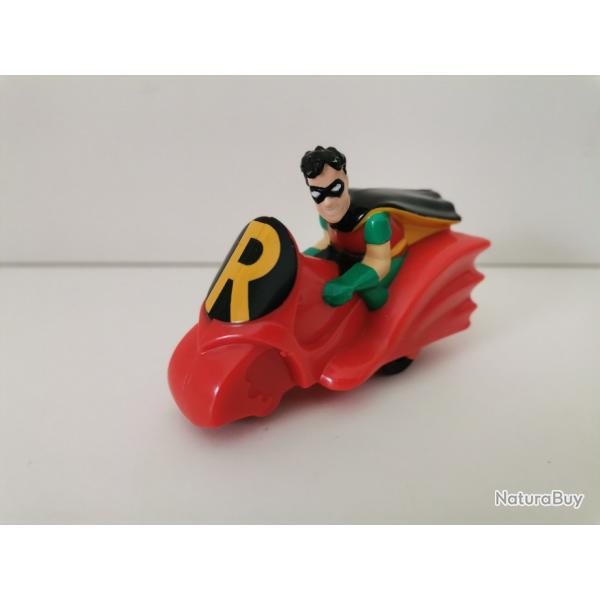 Jouet Mc Donald's Robin 1993 DC Comics avec moteur  friction