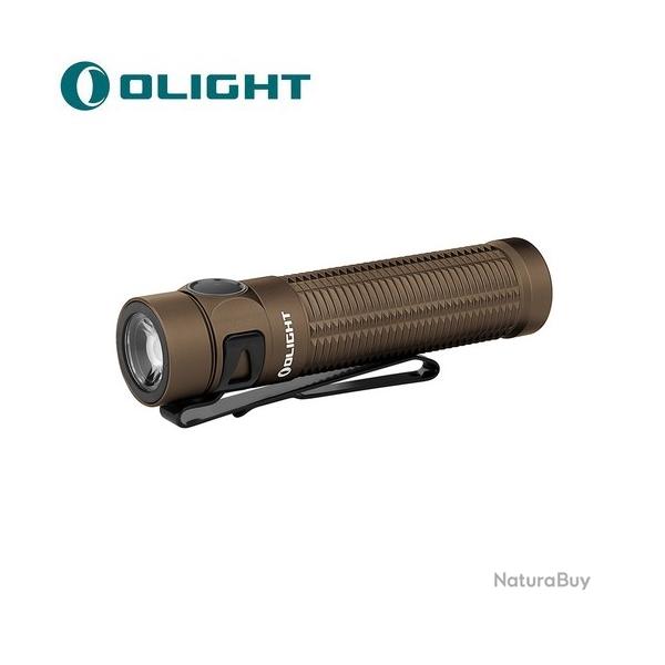 Vente Flash ! - Lampe Torche Olight Baton 3 PRO DESERT TAN - 1500 Lumens - lumire blanche froide CW