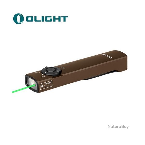 Vente Flash ! - Lampe Torche Olight Arkfeld DESERT TAN- 1000 Lumens avec pointeur laser vert