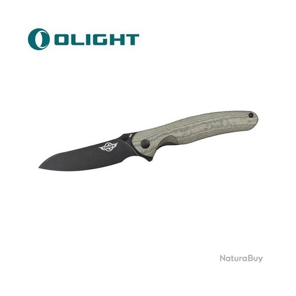 Vente Flash ! - Olight Drever OD GREEN - Couteau De Poche Pliant EDC - Oknife