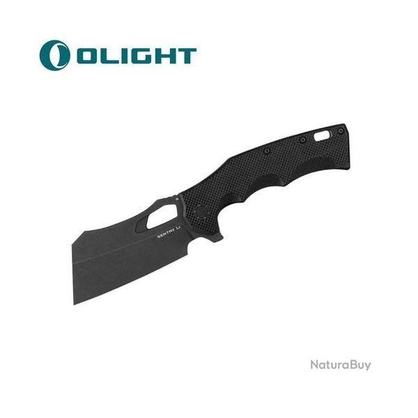 Vente Flash ! - Olight Sentry L1 - Couteau de Poche Pliant de Type Cleaver - Oknife