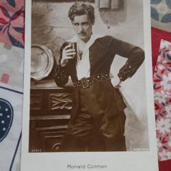 Carte postale Ronald colman