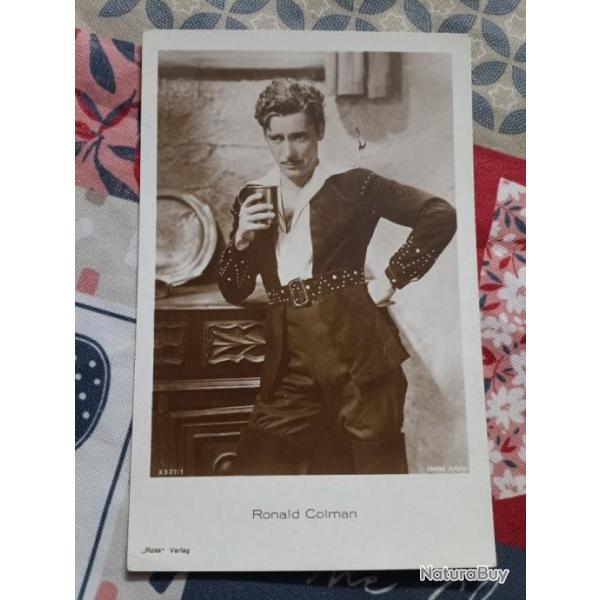 Carte postale Ronald colman