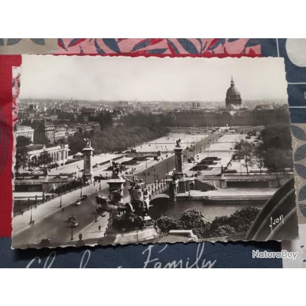 Carte postale pont Alexandre III Paris