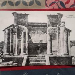 Carte postale temple de Pompéi