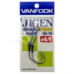 Vanfook Jigen Grippy 4 Braids Assist GS-70 4/0