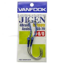 Vanfook Jigen Grippy 4 Braids Assist GS-70 6/0