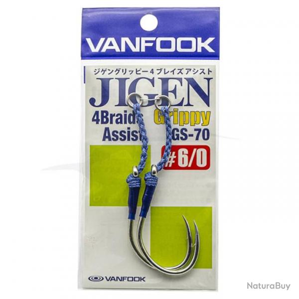 Vanfook Jigen Grippy 4 Braids Assist GS-70 6/0