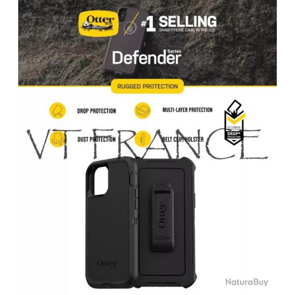 Coque AntiChoc OTTERBOX Defender pour iPhone, Couleur: Au Choix, Smartphone: iPhone 16