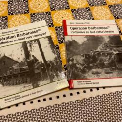 Lot de deux livres 2 guerres OPÉRATION BARBAROSSA