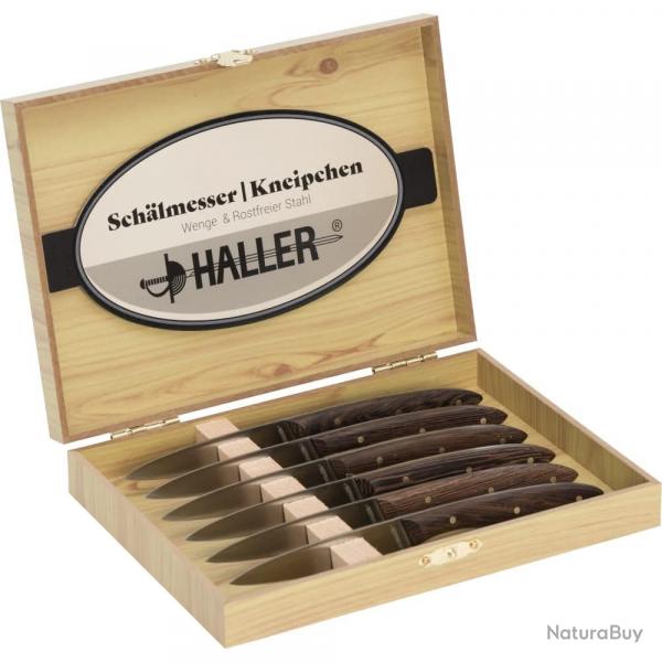 Haller Coffret de 6 Couteaux de table ( Steck )