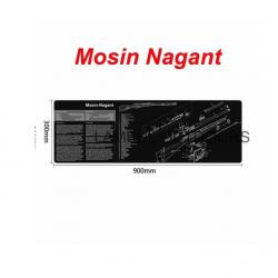 Tapis de démontage et nettoyage Mosin Nagant 90 x 30 cm