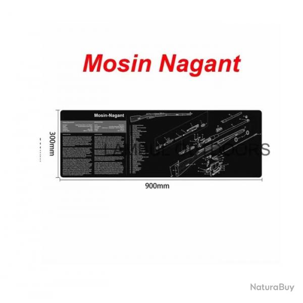 Tapis de dmontage et nettoyage Mosin Nagant 90 x 30 cm