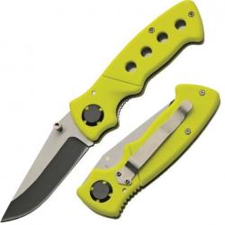 Couteau Rite Edge Hollow Neon Manche Abs Lame Acier 3Cr13 Clip Linerlock CN211581YW