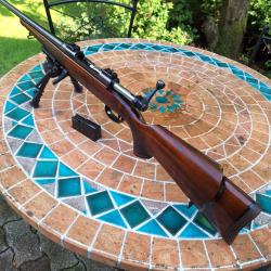 Carabine Anschutz / Stevens mod 110 calibre 7mm 08 remington ,Superbe état  , carabine rare