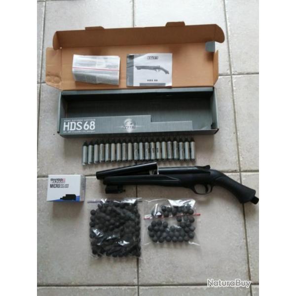 FUSIL DE DEFENSE BALLES CAOUTCHOUC HDS 68 T4E UMAREX